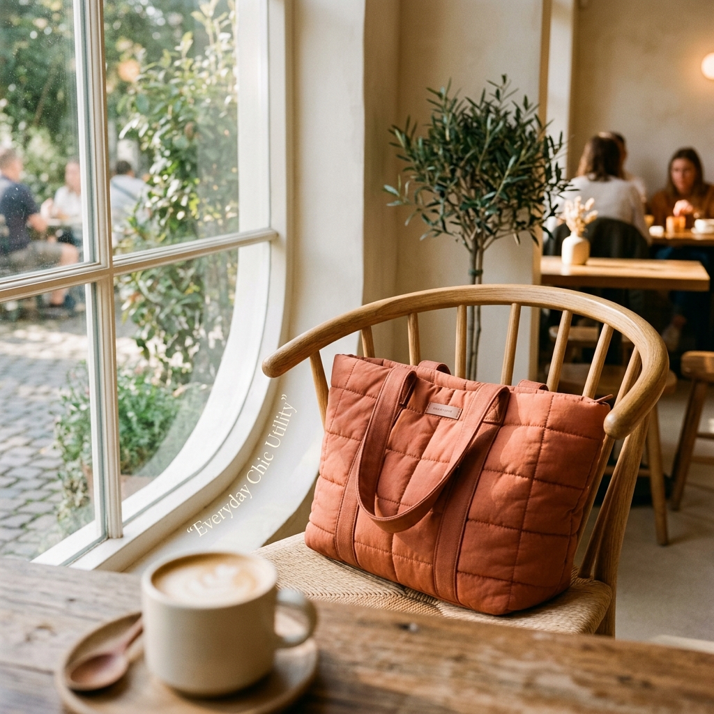 VELYZE Bag in a cafe